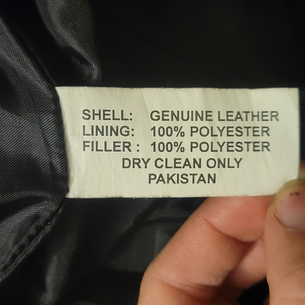 Motorcycle Leather Jacket - Picture 4 of 4